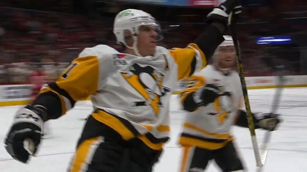 Evgeni Malkin hat trick Pittsburgh Penguins rout Detroit Red Wings 