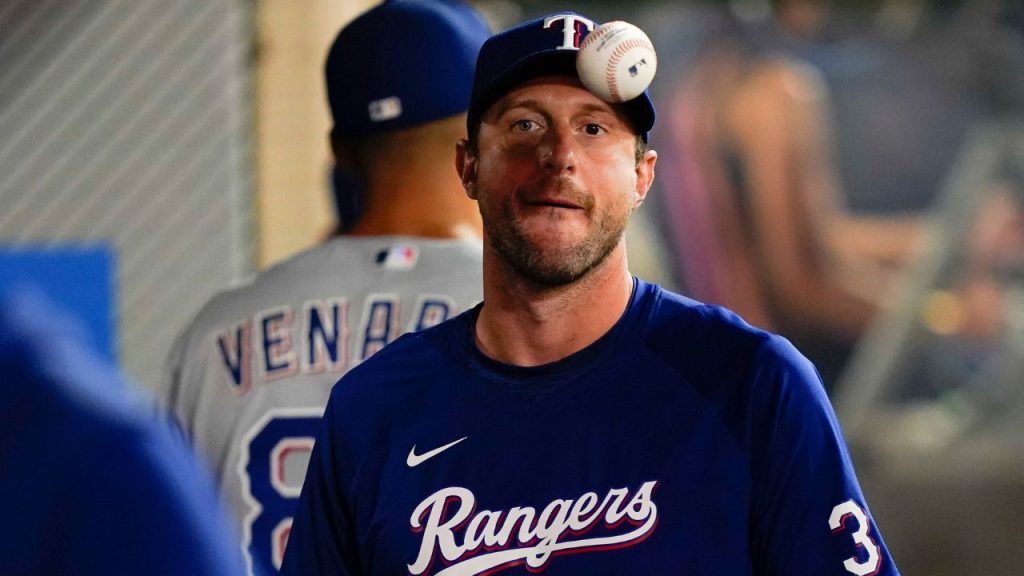 Rangers' Max Scherzer optimistic he'll return from injury to pitch in ALCS