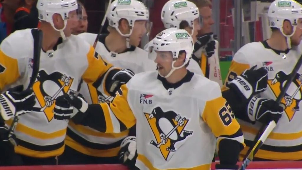 Emotional Sidney Crosby honoured during jersey retirement ceremony