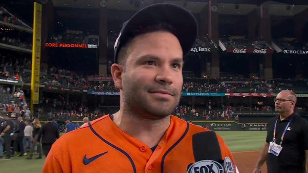 Jose Altuve Tries to Make His Teammates the Heroes, But The Most Clutch  Postseason Player Of All Time Rewrites History on the Rangers