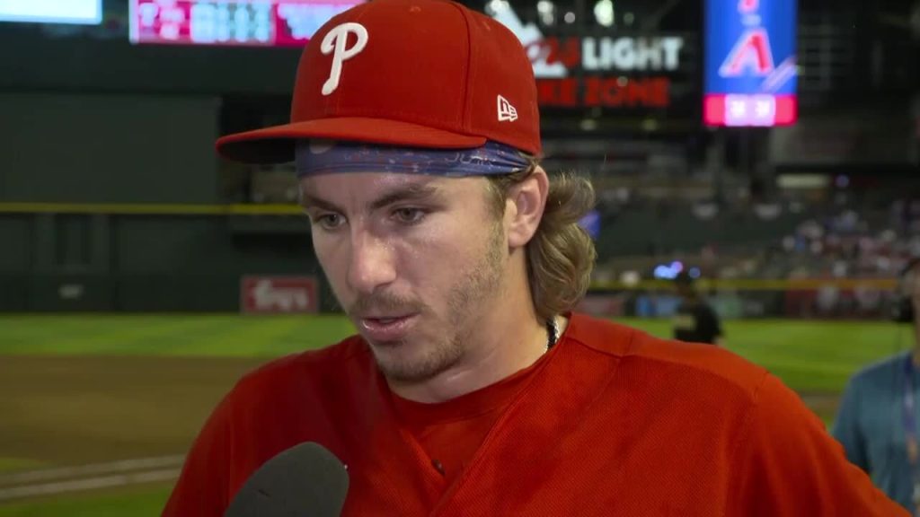 Phillies Zach Wheeler, wife announce pregnancy ahead of NLCS: 'Baby No. 3  has entered the game