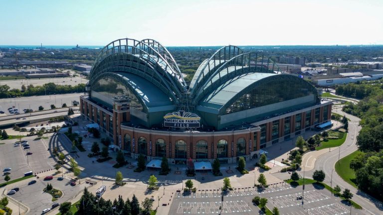 American Family Field is seen Sept. 15, 2023, in Milwaukee. (Morry Gash/AP)