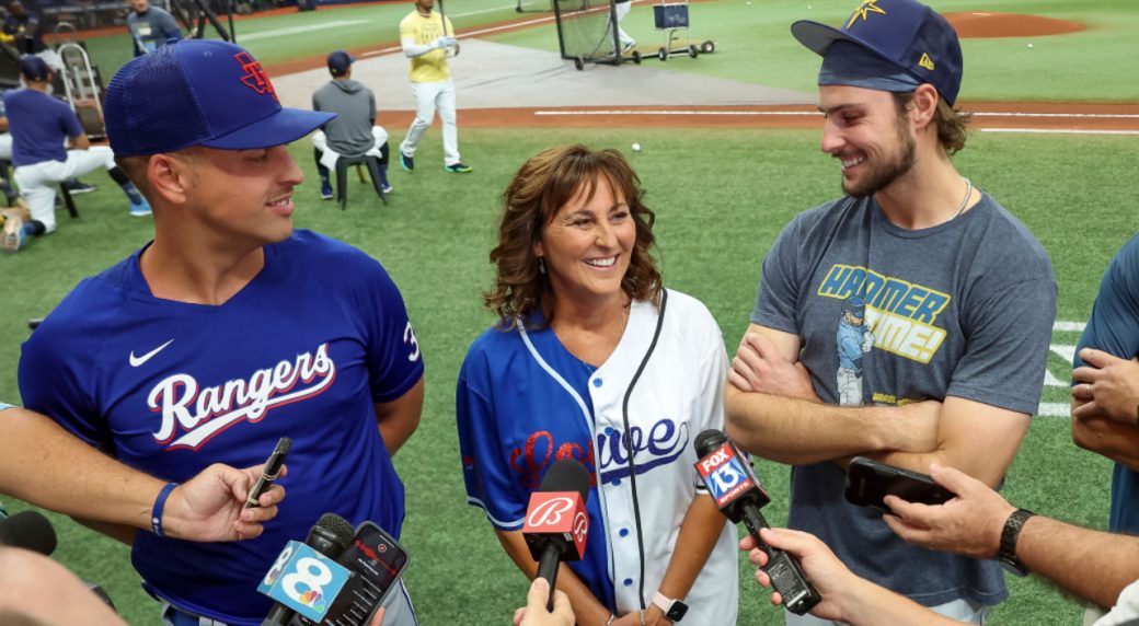 Mother of Lowe brothers battling cancer, won't attend Rangers-Rays series