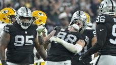 Raiders intercept Jordan Love three times, hold on to beat Packers