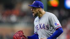 Rangers chase Valdez early, hold off Astros to take 2-0 lead in ALCS