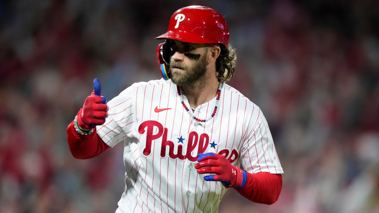 Opening Day 2019: Bryce Harper explains decision to wear Phillie Phanatic  cleats: 'Why not?' 