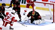 Senators fall apart early in loss to Wings in DeBrincat&#8217;s return