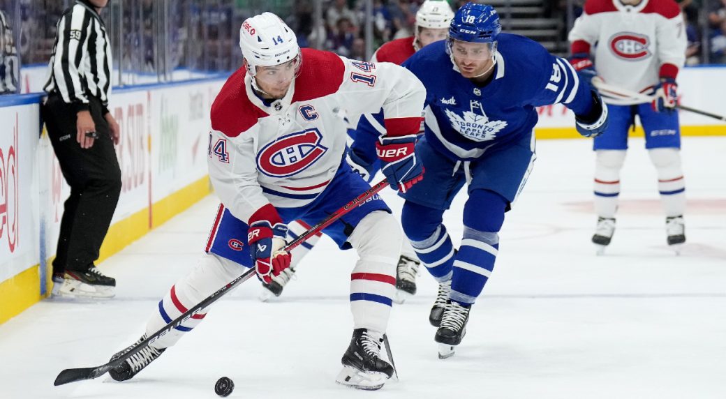 Suzuki scores in OT as Canadiens rally to edge Leafs in pre-season tilt