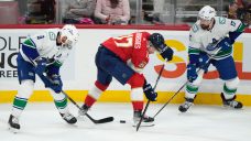 Canucks score two goals late, top Panthers to snap two-game losing streak