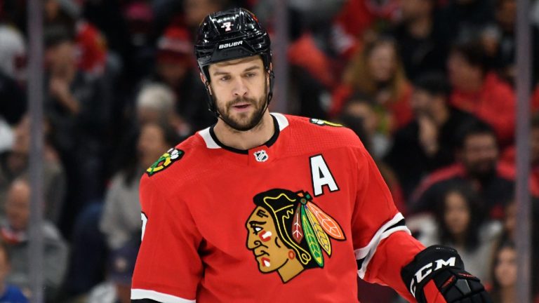 Former Chicago Blackhawks defenceman Brent Seabrook. (David Banks/AP)