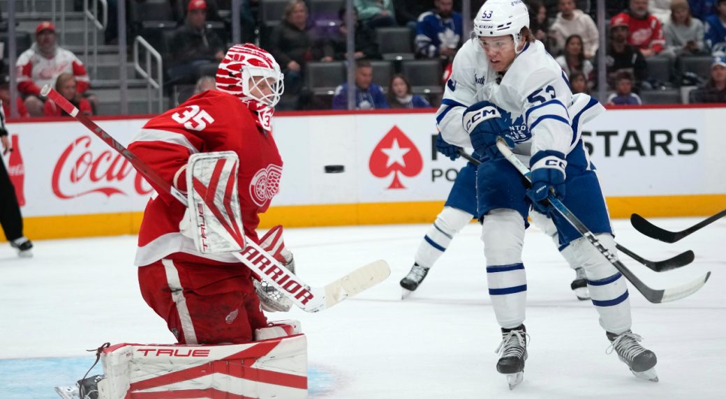 Red Wings rally to edge Maple Leafs in final pre-season tilt for both teams