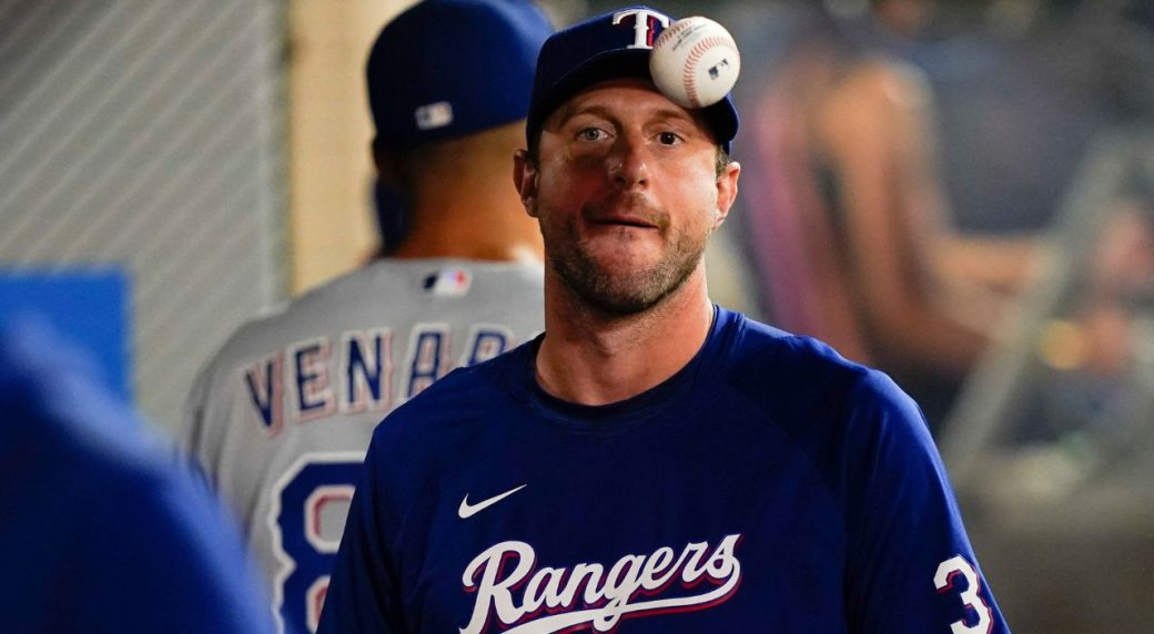 Scherzer des Rangers organise un entraînement au bâton en direct et pourrait être en jeu pour l’ALDS