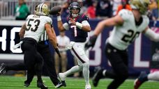 Texans&#8217; Stroud snaps streak of attempts without an interception to start career