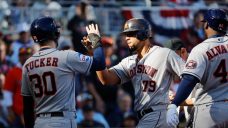 Astros hit four homers to rout Twins and take 2-1 ALDS lead