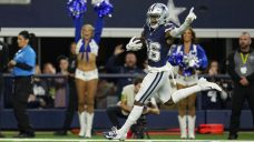 Prescott throws 4 TDs, Bland gets 3rd pick-six of season as Cowboys rout Rams