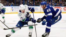 Canucks drop second straight in close loss to Lightning