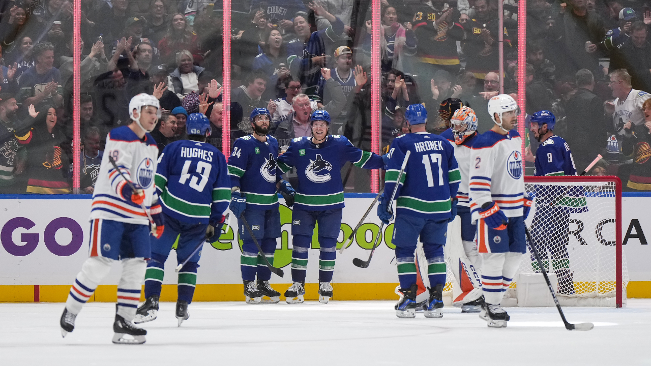 Hughes leads the way, Canucks shut out Blues in dominant fashion