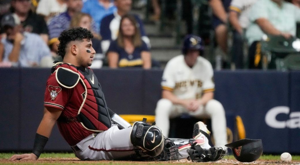 Report: Diamondbacks' Moreno Has 'no Symptoms Whatsoever' After Hit To Head