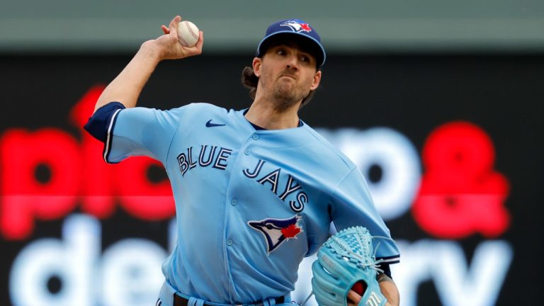 Toronto Blue Jays starting pitcher Kevin Gausman. (Bruce Kluckhohn/AP)