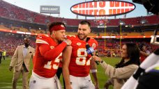 NFL Roundup: Mahomes, Kelce dominate Chargers, Patriots upset Bills