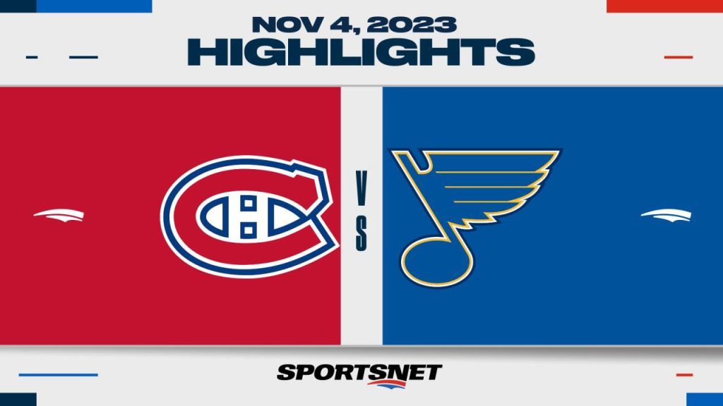 Brayden Schenn and Jordan Kyrou star as St. Louis Blues beat Montreal  Canadiens 6-3, Pro National Sports