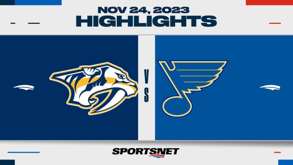 O'Reilly scores in return to St. Louis, Predators beat Blues 8-3