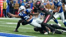 Jonathan Taylor scores twice to help Colts overpower Buccaneers&#8217; defence in win