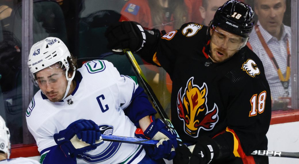 Vancouver Canucks Vs Calgary Flames: Fatigue Takes Toll In 5-2 Loss ...