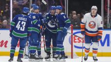 ‘We believe in ourselves’: Canucks’ Hughes plays hero in OT to spoil Horvat’s return