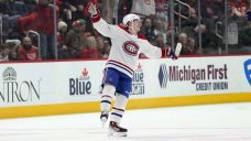 Caulfield scores in overtime as Canadiens beat Red Wings