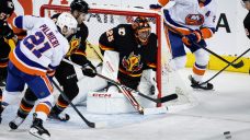 Flames fall in shootout as Islanders snap seven-game losing streak