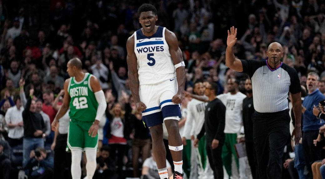 Edwards Explodes In OT As Timberwolves Hand Celtics First Loss