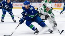 Canucks&#8217; Soucy out six to eight weeks with lower-body injury