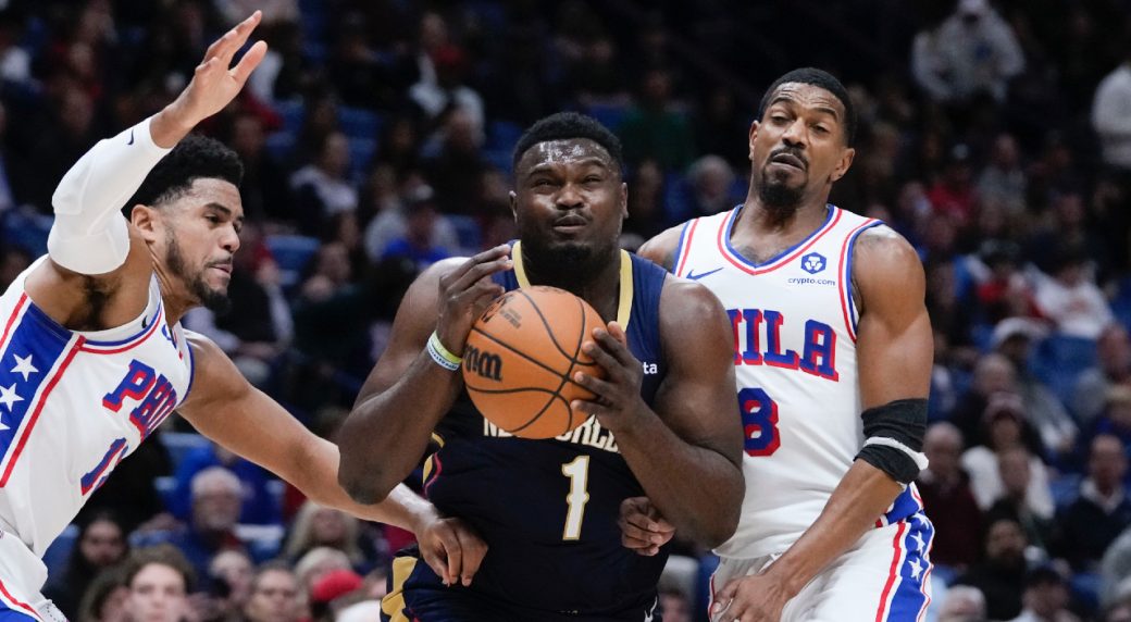 Zion Williamson's 33 Points Lead Pelicans To Victory Over 76ers In NBA ...