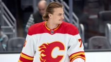 Flames&#8217; Pospisil assessed game misconduct for &#8216;garbage&#8217; hit on Kraken&#8217;s Dunn