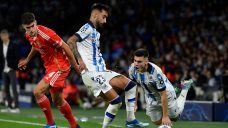 Sociedad beats Benfica, reaches Champions League knockout stage for second time