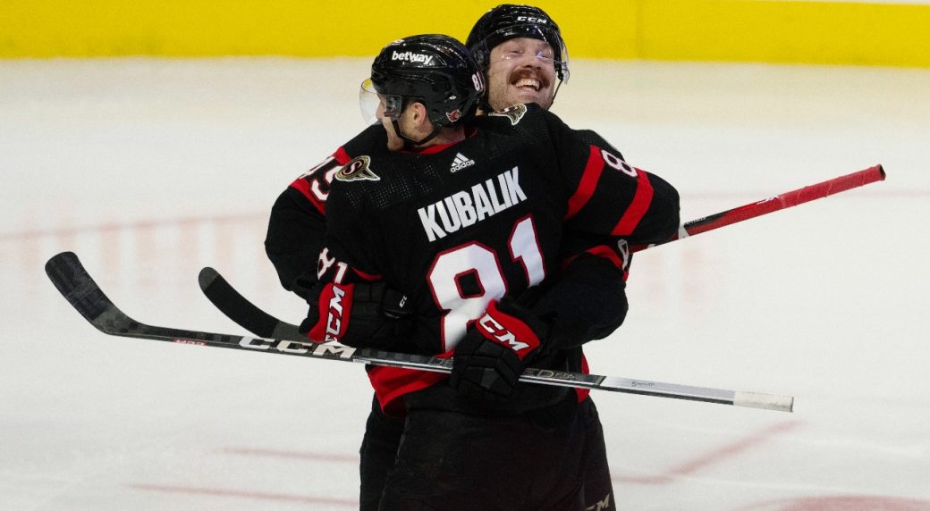 Chartier’s feel-good moment highlights much-needed win for Senators