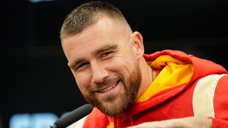 Kansas City Chiefs tight end Travis Kelce. (Michael Probst/AP)