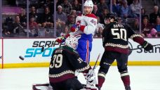 Schmaltz scores twice, Arizona Coyotes hold off Montreal Canadiens