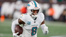 &#8216;Play of the year&#8217;: Canadian Jevon Holland makes wild pick-six for Dolphins