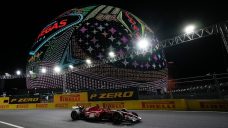 Ferrari sweeps Las Vegas GP qualifying, but penalty drops Sainz to 12th