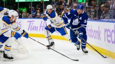 Matthews&#8217; hat trick not enough as Sabres down Maple Leafs