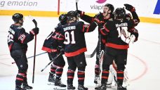 Senators score shootout win over Wild in Sweden