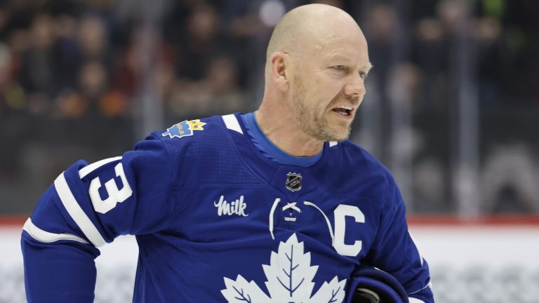 Toronto Maple Leafs legend Mats Sundin. (Christine Olsson/TT News Agency via AP)