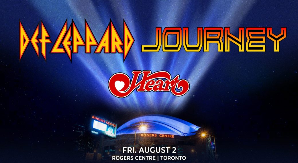 WIN TICKETS! Def Leppard and Journey Rogers Centre on August 2, 2024