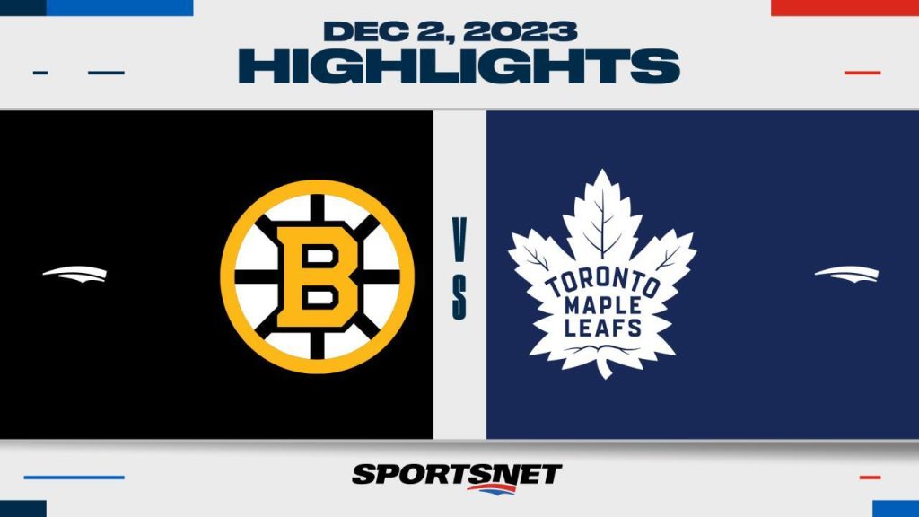 NHL Highlights: Bruins 4, Maple Leafs 3 (OT) - BVM Sports