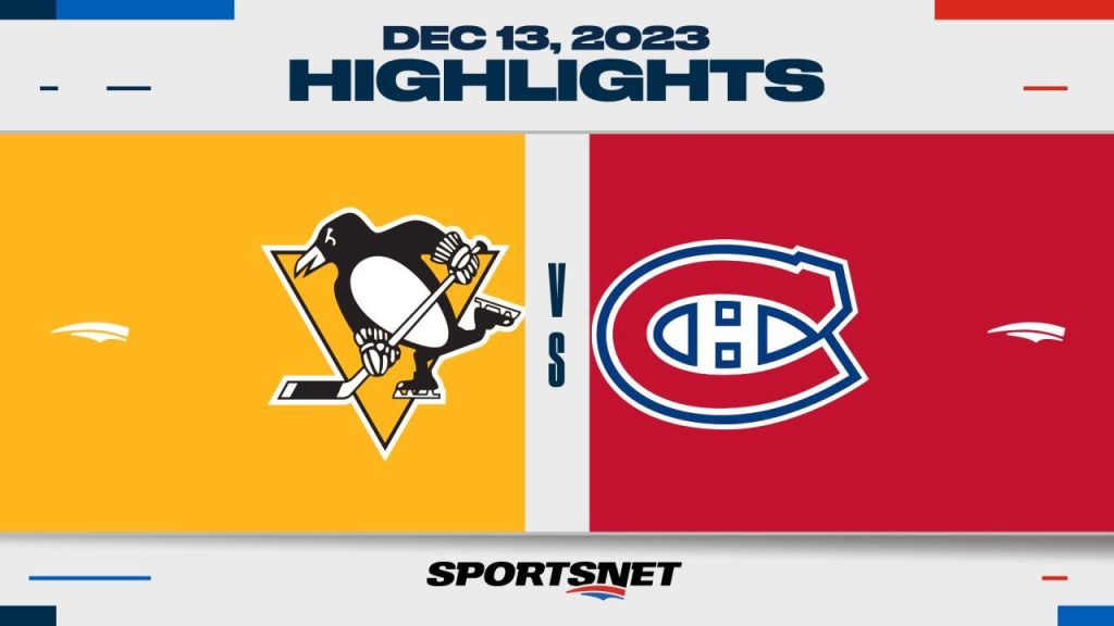 NHL Highlights Penguins 4 Canadiens 3 SO