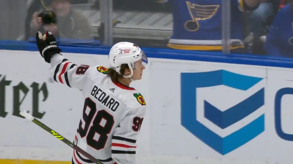 Gotta See It: Blackhawks’ Bedard Pulls Off The Michigan To Even Game Vs ...