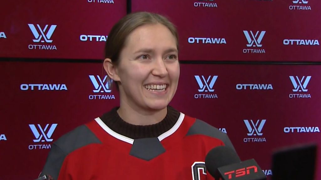 How Brianne Jenner feels after being named captain of PWHL Ottawa