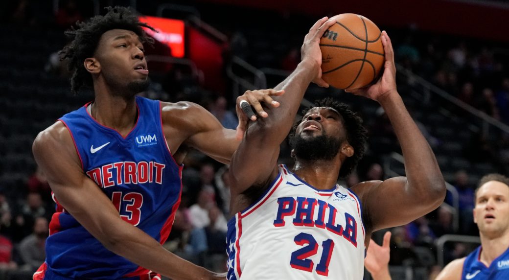 NBA Roundup: Embiid, 76ers hand Pistons 21st straight loss